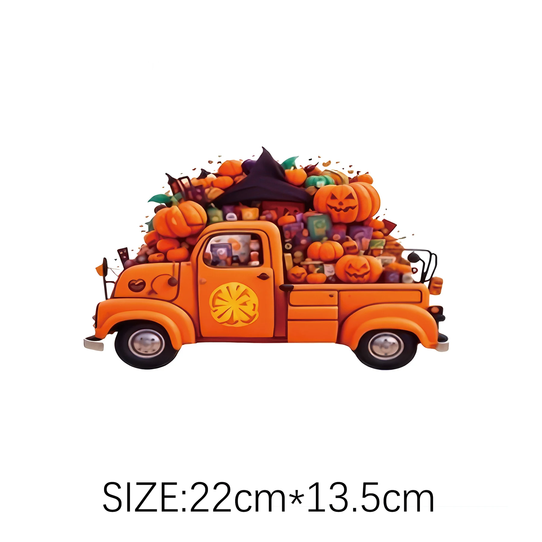 Halloween Thanksgiving Pumpkin Skull Letter Pattern Logo Clothing Luggage Heat Transfer Sticker Washable custom DTF Stickers