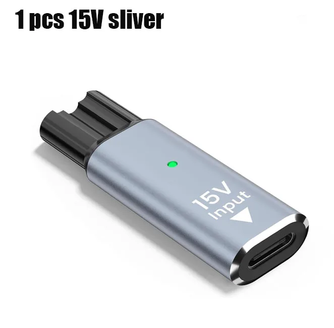 15V HQ8505 Typ-C Rasierer-Adapter Ladekonverter für Philips Norelco One Blade Pro QP6510 QP6520 QP6530 Bartschneider