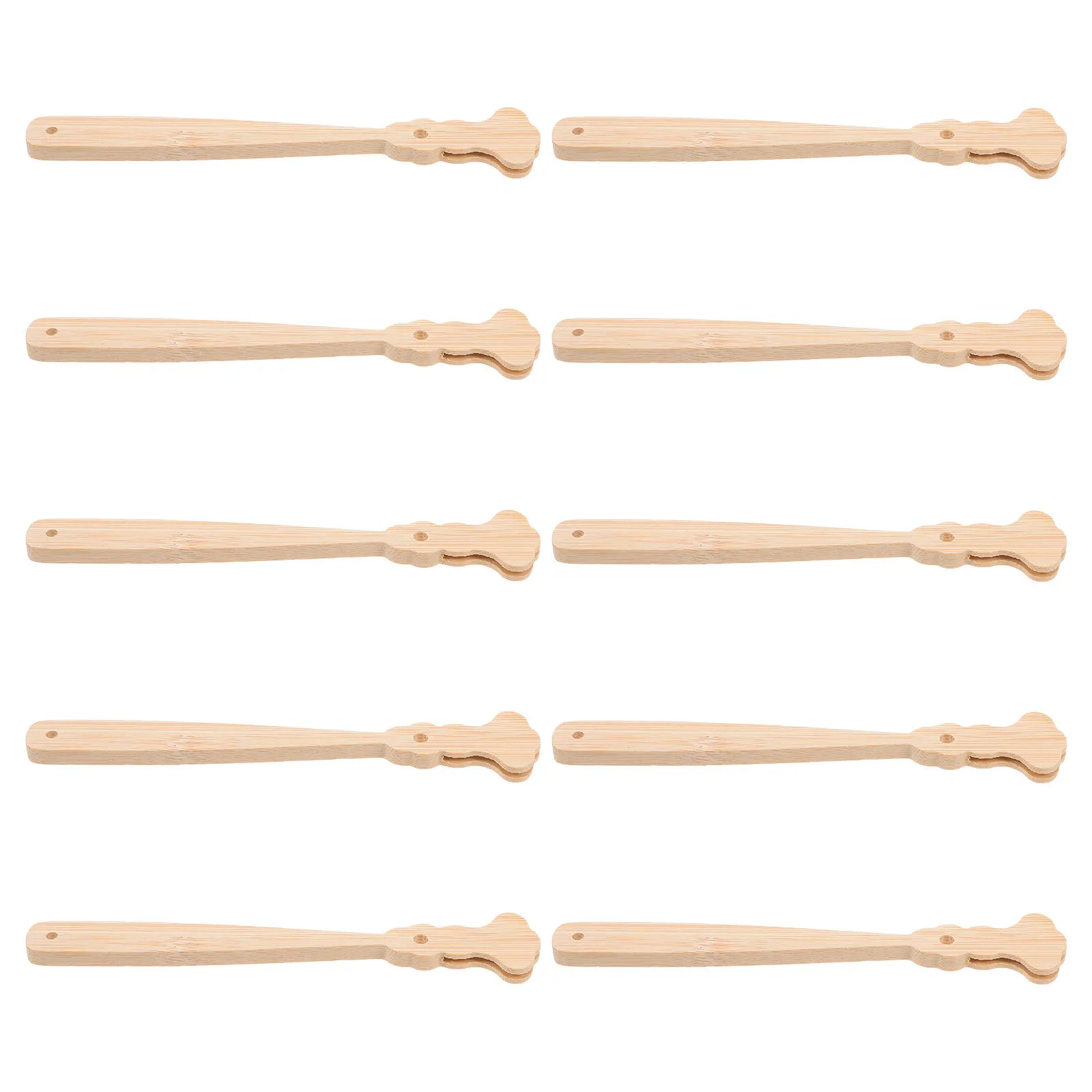 

10Pcs Wooden Fan Handles Traditional Chinese Fan Sticks Smooth Craft Popsicle Stems for DIY Wedding Stage Performance Party