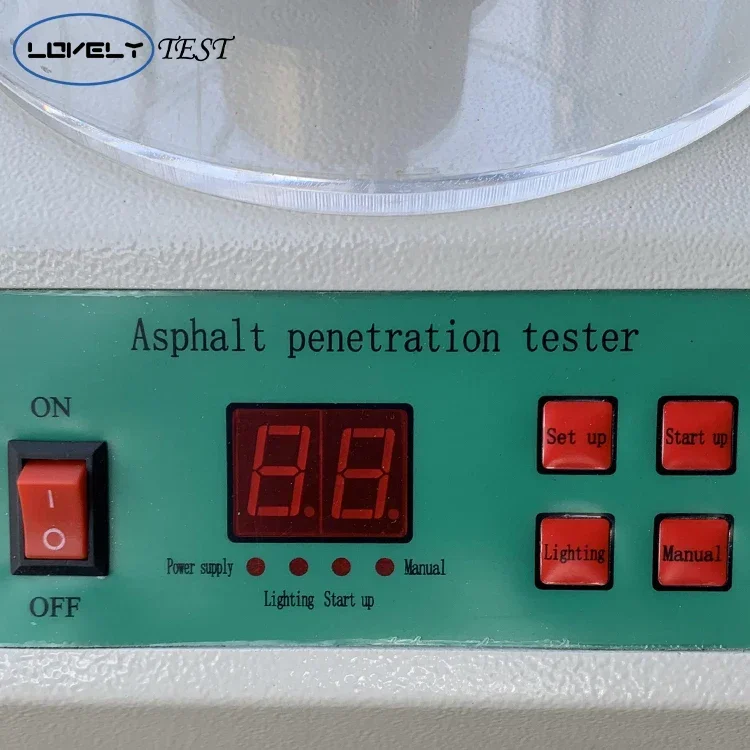 مقياس اختراق البيتومين الأسفلت لاختبار الاختراق مع معدات الاختبار الاحترافية لبيع المسطرة الرقمية لبناء الطرق