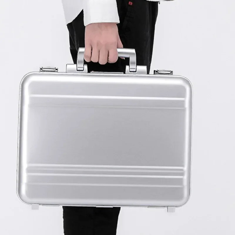 Aluminium Alloy Multifunction Tool Case Professional Combination Lock Portable Storage Tool Packaging Box Quakeproof Case