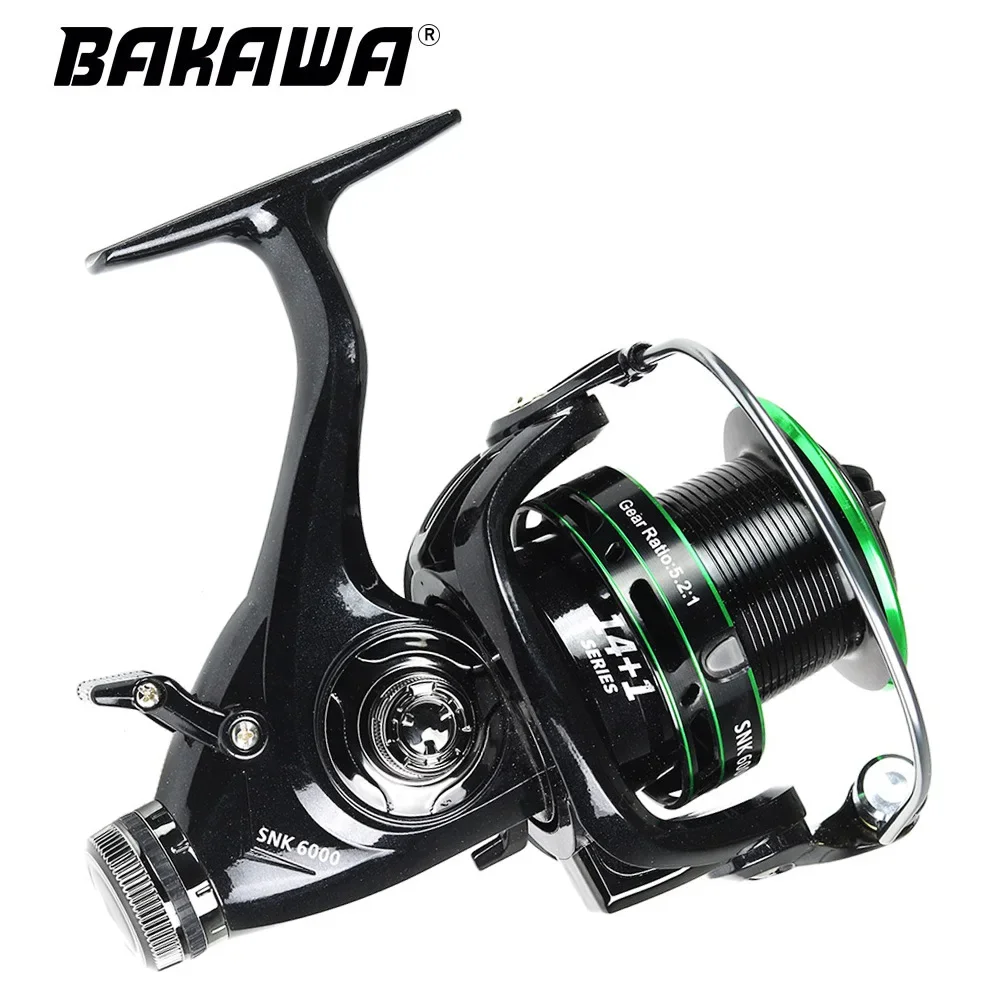 Spinning Fishing Reel 30 40 50 60 Series Ultralight Max Drag 20kg Carp Fishing Feeder  Metal Saltwater Reels 5.2:1 Gear Ratio