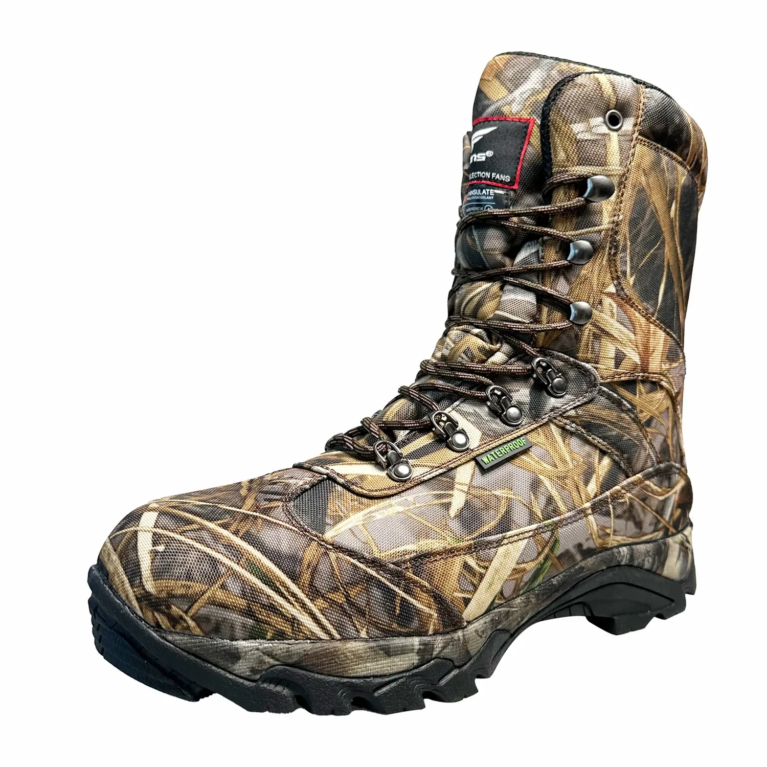 8Fans 9 Inch Lightweight Hunting Boots 800G Thinsulate Insulation Memory Foam Insole for Hiking