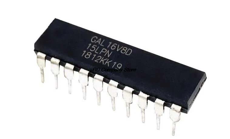 

5PCS/10PCS/50PCS/100PCS GAL16V8D-15LP IC CPLD 8MC 15NS 20DIP Brand New Original IC Chip