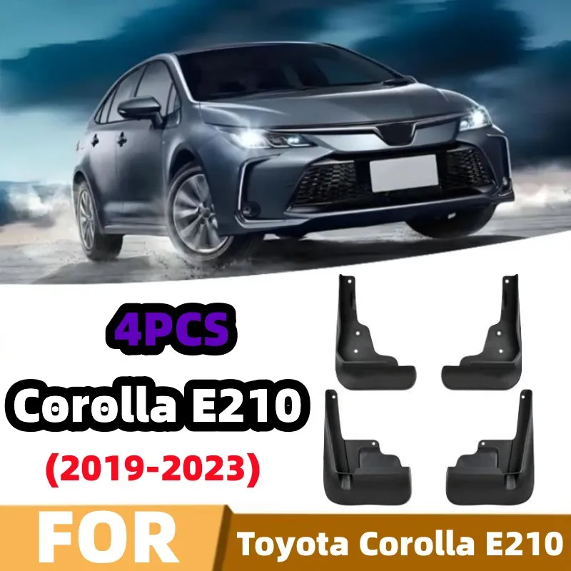 Für Toyota Corolla E210 2019 ~ 2022 2023 Auto Vorne Hinten Rad Kotflügel Splash Guards Fender Einfache Installation Externe zubehör