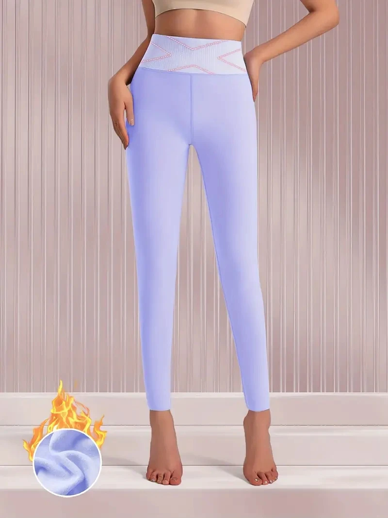 Herbst Winter Frauen Warme Unterwäsche Thermische Hosen Hohe Taille Hose Für Frauen Warme Leggings Lange Jhons Casual Pyjama Hosen