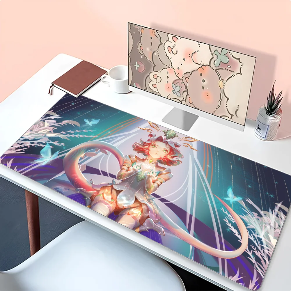 Neeko League of Legends Mousepad Mouse Mat Desk Mat With Pad gaming accessories Prime Gaming XXL Keyboard Pad