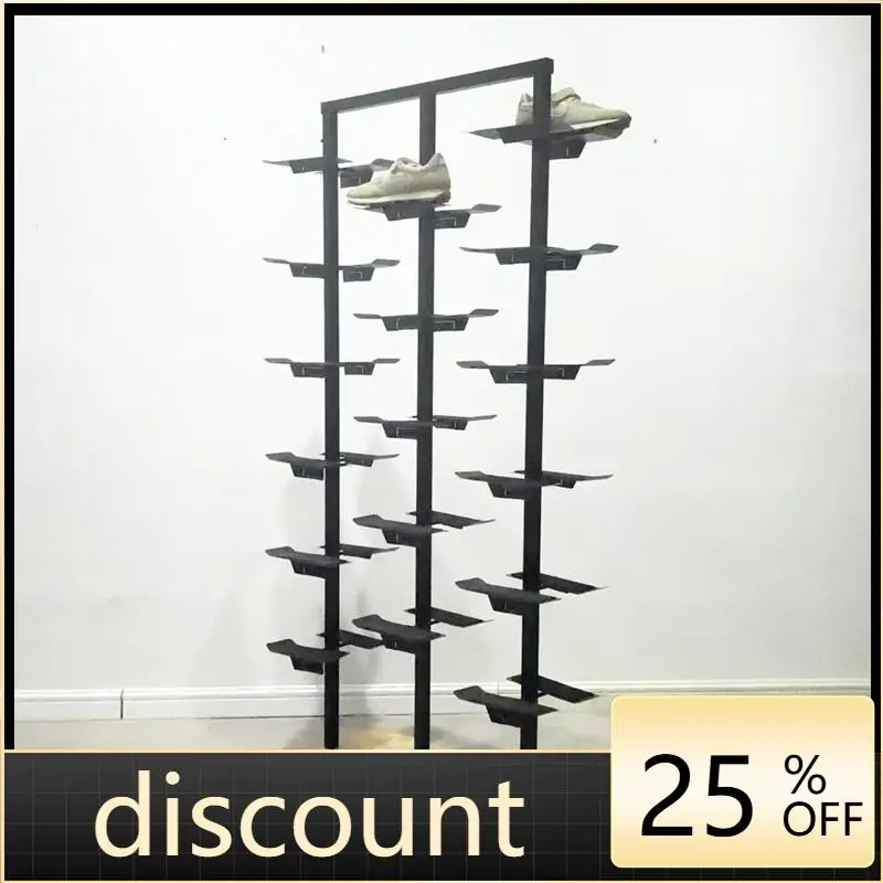 

LTT shopping mall clothing store creative shoe rack display rack single and double-sided simple display rack