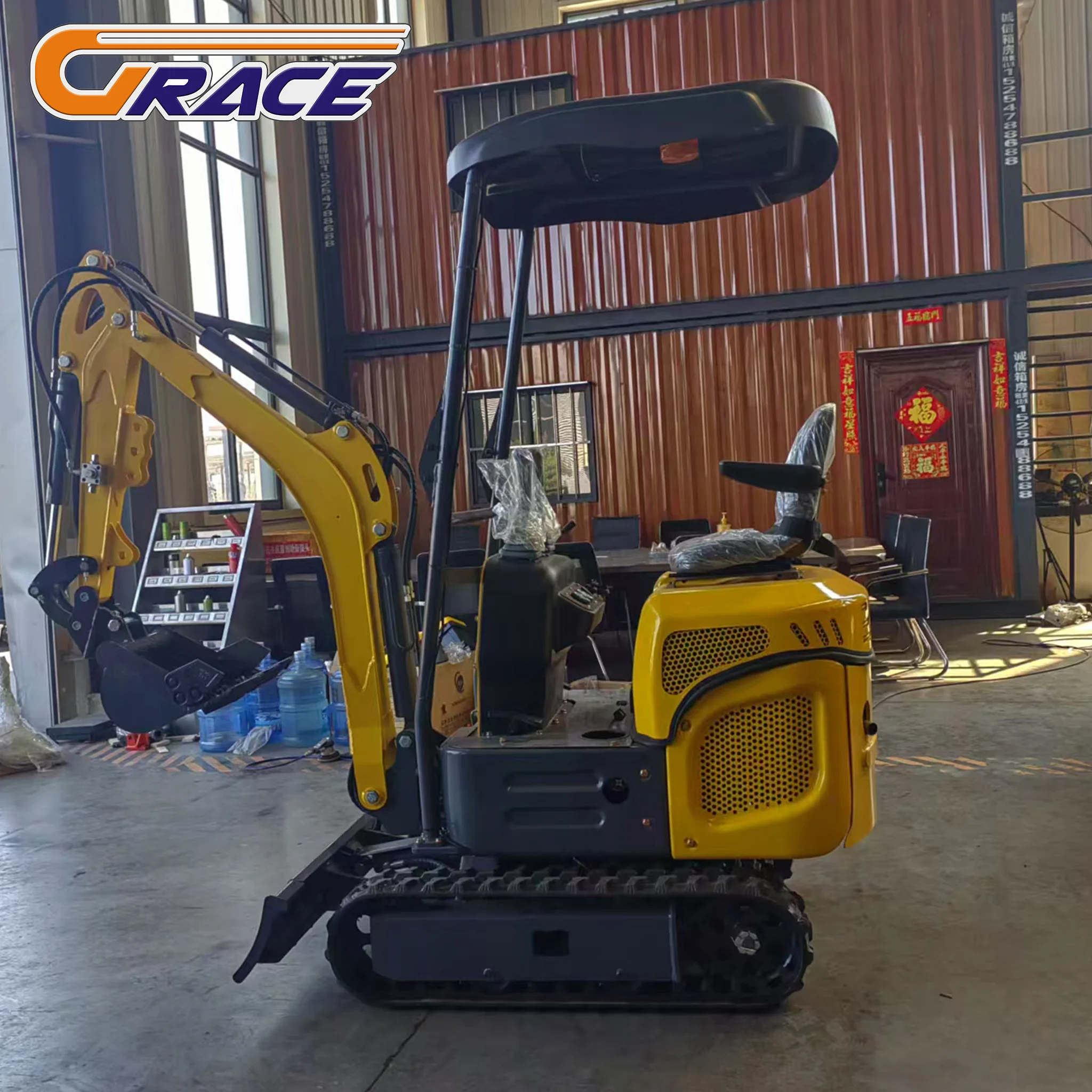 Penjualan Panas Mesin Excavator Rumah Tangga Baru Crawler Digger Mini Excavator Hidrolik EURO 5 Epa Mesin Kubota Excavator Crawler 1.8 Ton