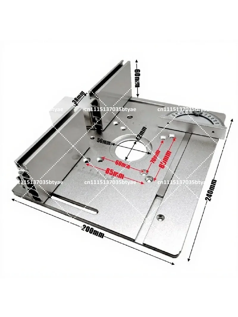 2-in-1 Electric Woodworking Router with Cover, Trimming Machine, Inverted Table, Mini Table Saw, Panel Push Ruler