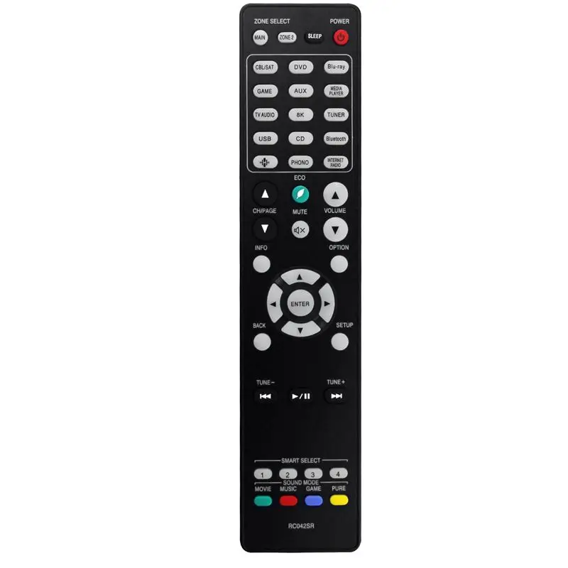 Well Made-RC042SR Plastic Remote Control For Marantz 4K UHD Ultra HD AV Receivers Remote SR6015 NR1711 SR5015 DAB SR5015OM