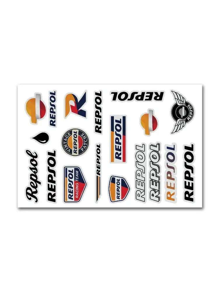 AliExpress For REPSOL Helmet Reflective Sticker Set Safety Decal for Motorcycle Bike Car  High Intensity Glow New Arrival