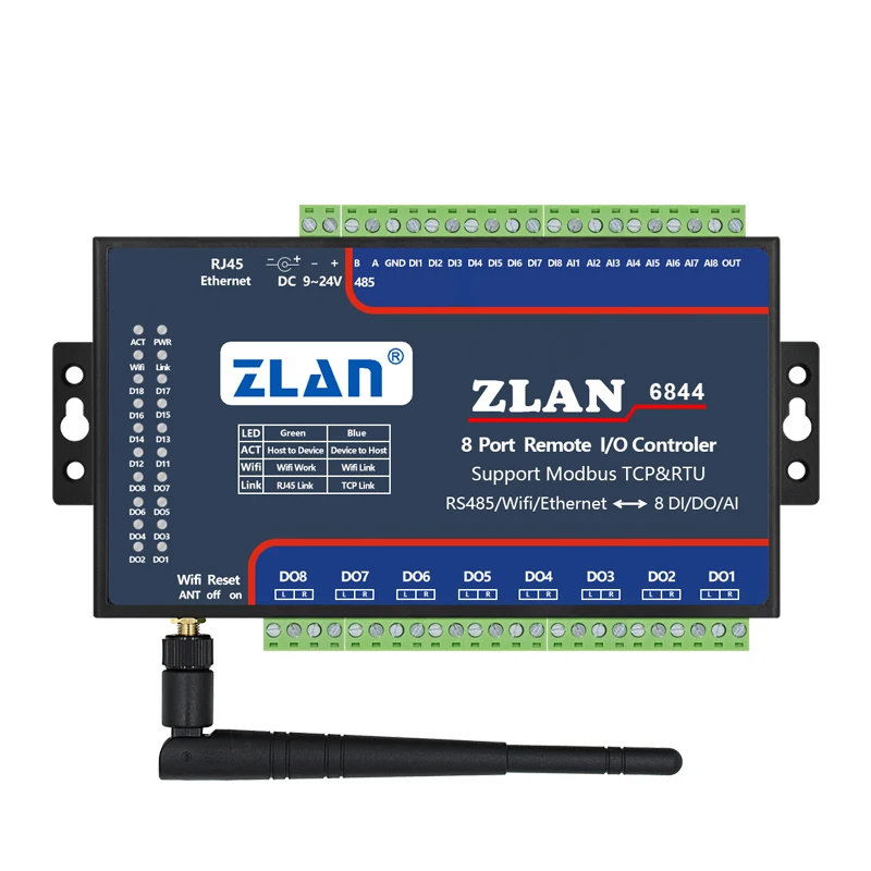 

8 ports wifi remote control