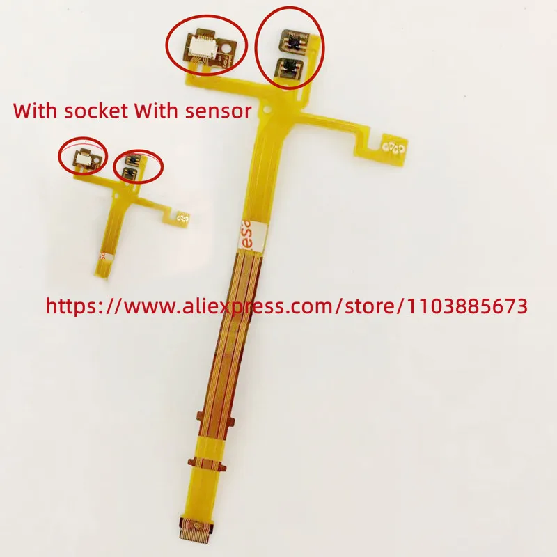 

NEW Lens Focus Motor Flex Cable For Canon EF 24-105mm 24-105 mm f/3.5-5.6 IS STM Repair Part With socket With sensor