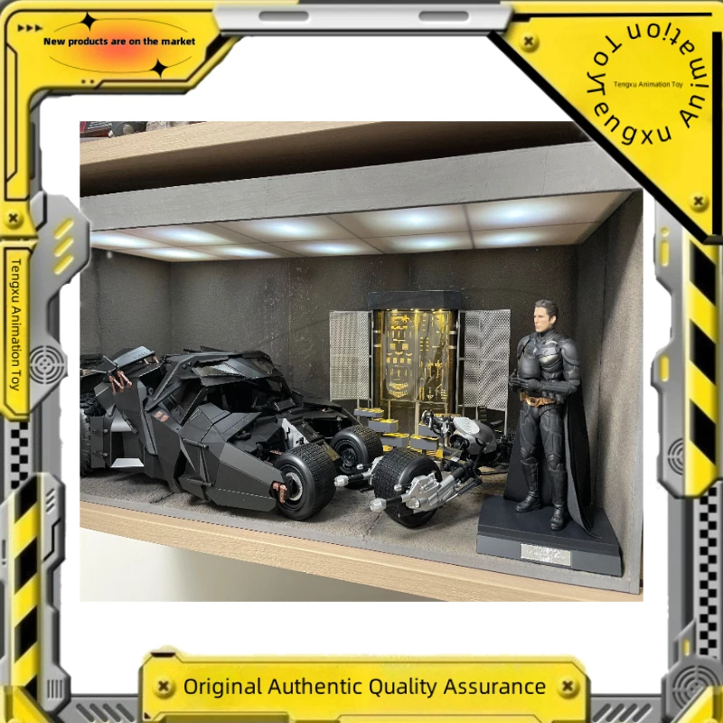 【Bens spot】 1/12 masculino Batman Dark Knight Rise Hg-M0001 Biblioteca de acessórios de cena de Bruce Wayne Bell para modelo de figura de ação de 6 polegadas