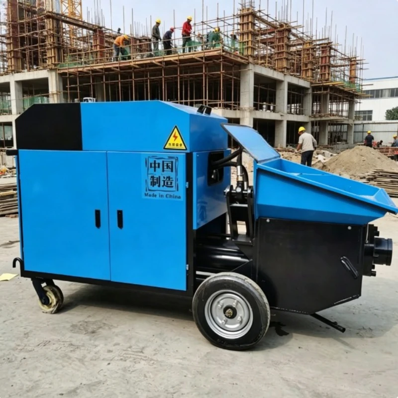 Customized Mini Diesel Concrete Pump Compact Pumping Machine For Small Construction And Rural Building Works