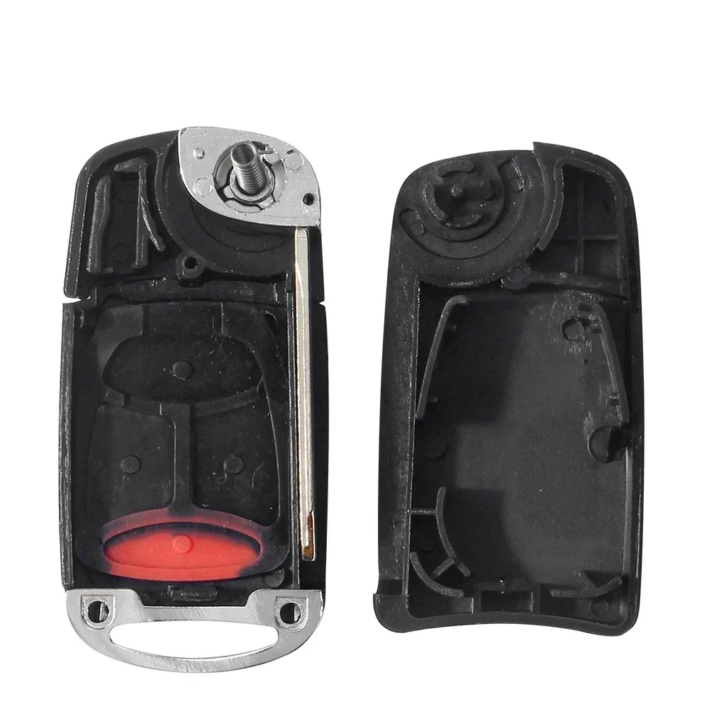 KEYYOU 1PCS New Modified Car Key Case For Dodge Chrysler Jeep Dakota Durango Charger 300 Aspen Grand Cherokee