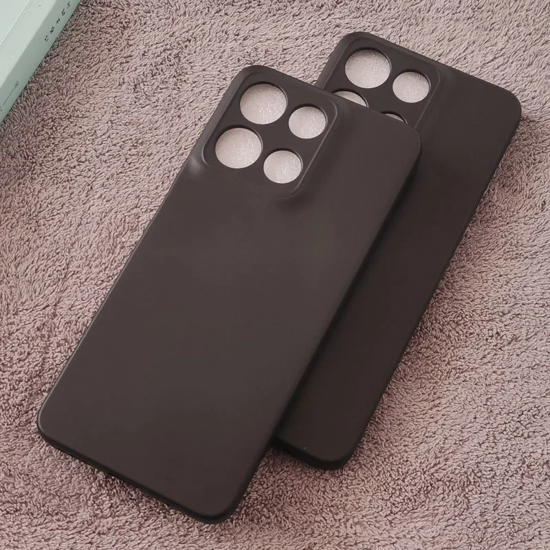 Moto G15電話ケース用、つや消し、ブラック、ソフトラバー、Motorola Moto G15 Power G 15 MotoG15 TPU保護カバー用耐衝撃ケース