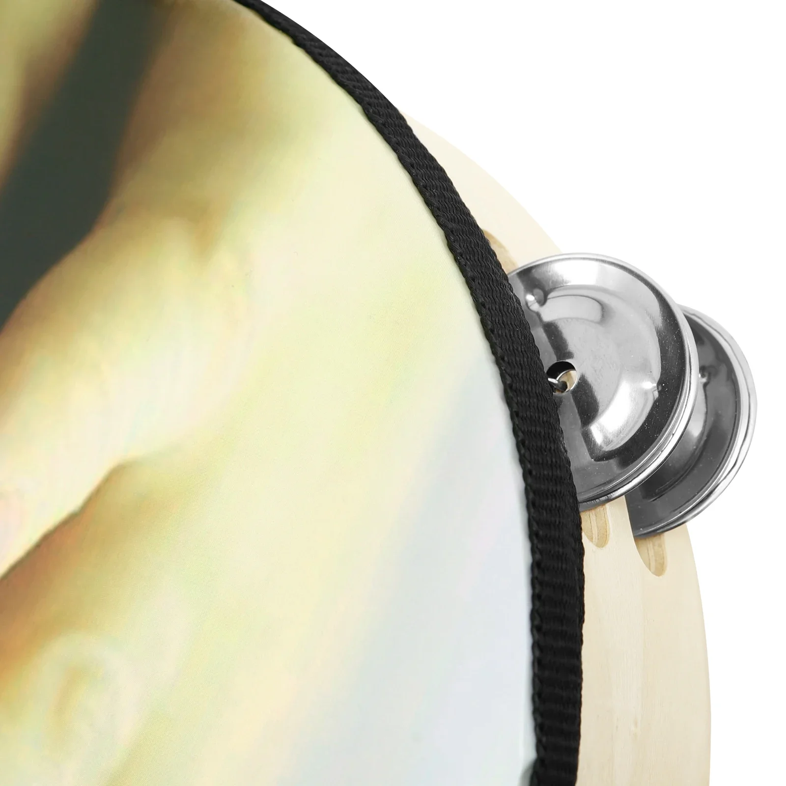 Pandereta de mano IRIN, tambores de Palma de doble fila de 10 pulgadas, instrumentos musicales de fiesta KTV, instrumento Musical de percusión segura