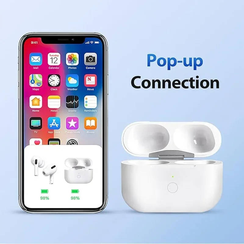 Сменный порт Type-C для Airpods Pro 2, аккумулятор 680 мАч, беспроводной зарядный блок, чехол для зарядного устройства, аксессуар для Bluetooth-наушников, новинка