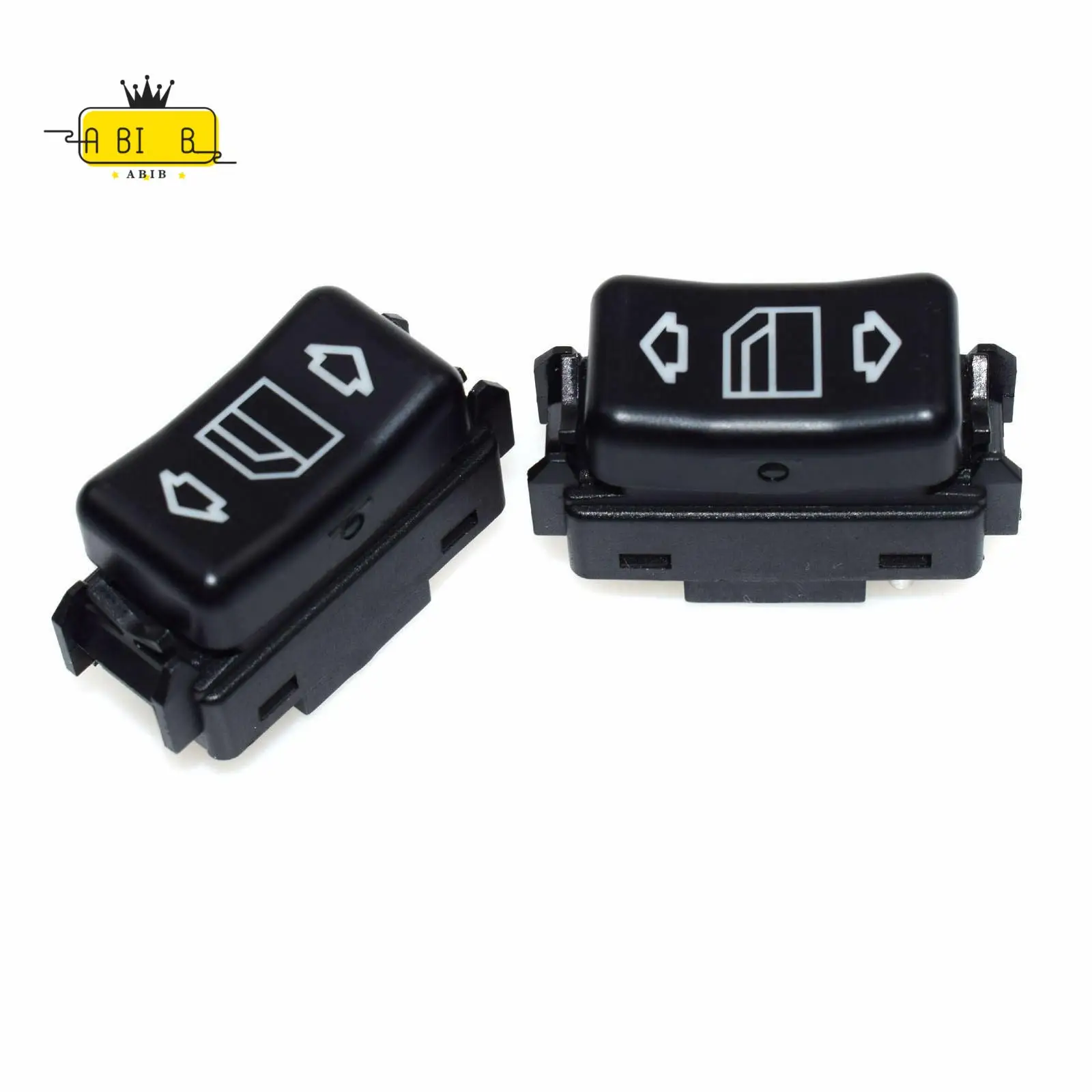 ABIB -1 Pair For Mercedes Window Switch Left Right Power 190 260 300 1248204610 1248204510