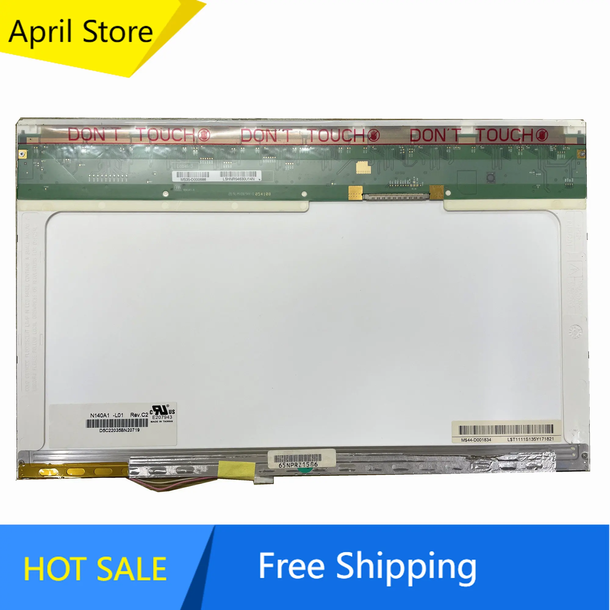 

N140A1-L01 fit N140A1-L02 CLAA140WA01A LP140WX1-TL01 TL03 LTN140W1-L01 B140EW01 14.0'' LCD Screen 1280*768 LVDS 30 PINS