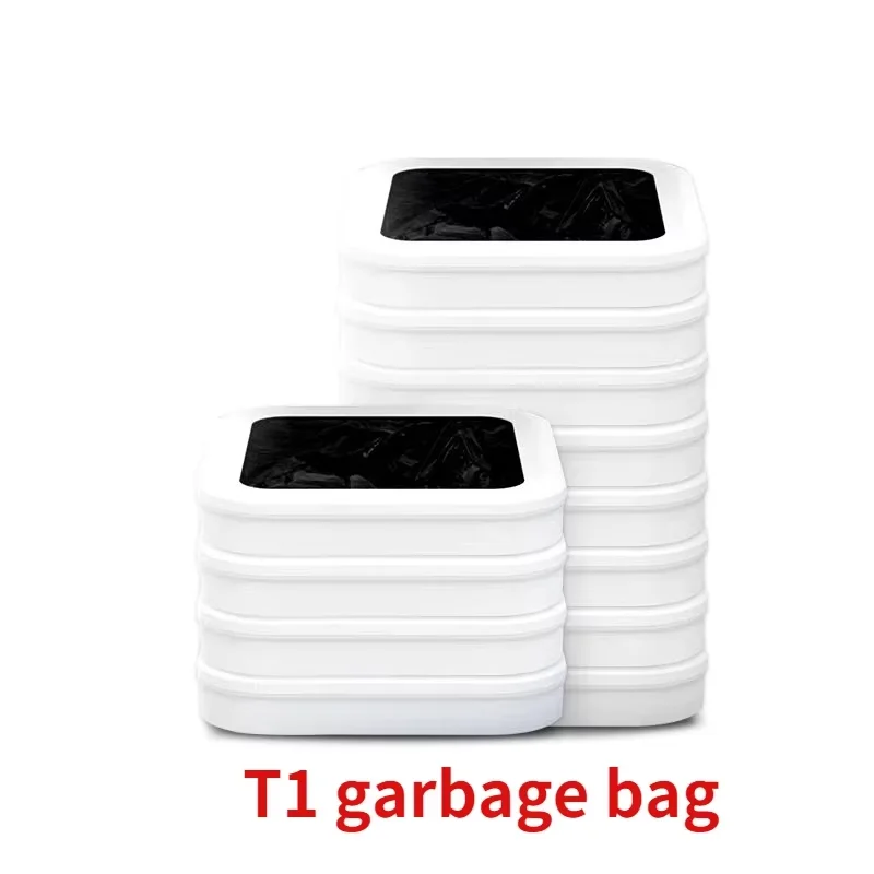 TOWNEW T1 Trash Bag Refill Rings Continuous Garbage Bag Liners for Smart Trash Can Auto Sealing and Easy Bag Replacement