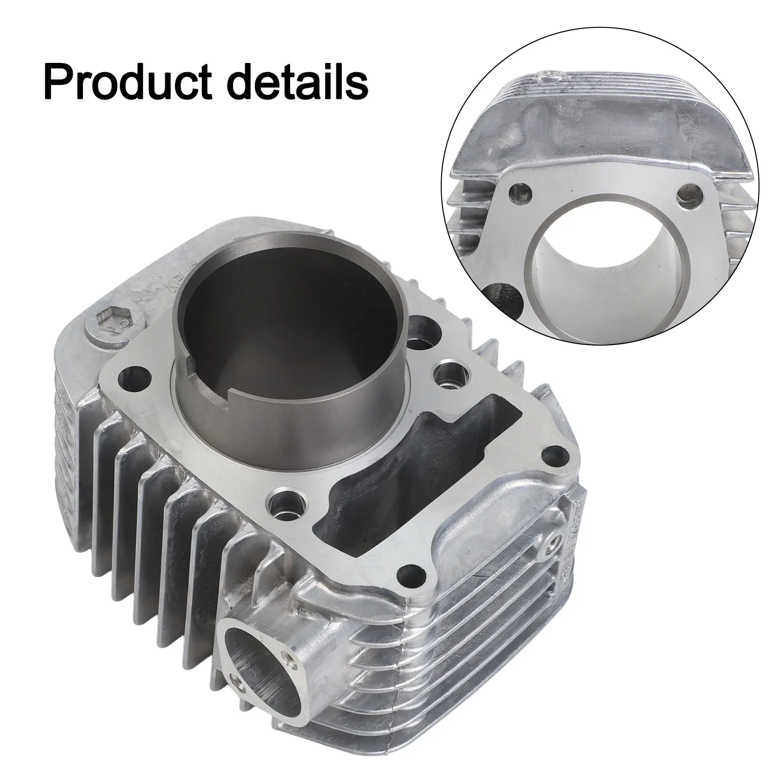 

Alloy Engine Cylinder 59MM Engine Cylinder Engine Sleeve Cylinder High Universality Fitment Cylinder Diameter 59MM