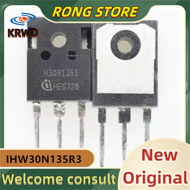 

5 шт., H30R1353 IHW30N135R3 TO-247 30A 1350 в, новые и оригинальные