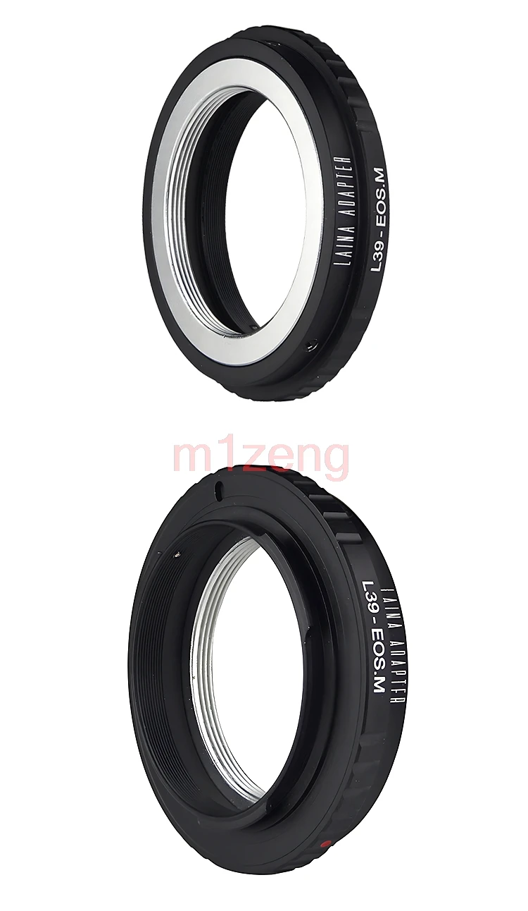 Anello adattatore per obiettivo con attacco m39 L39 da 39 mm per fotocamera mirrorless canon EF-M EOSM/M2/M3/m5/M6/M10/m50/m100/m200
