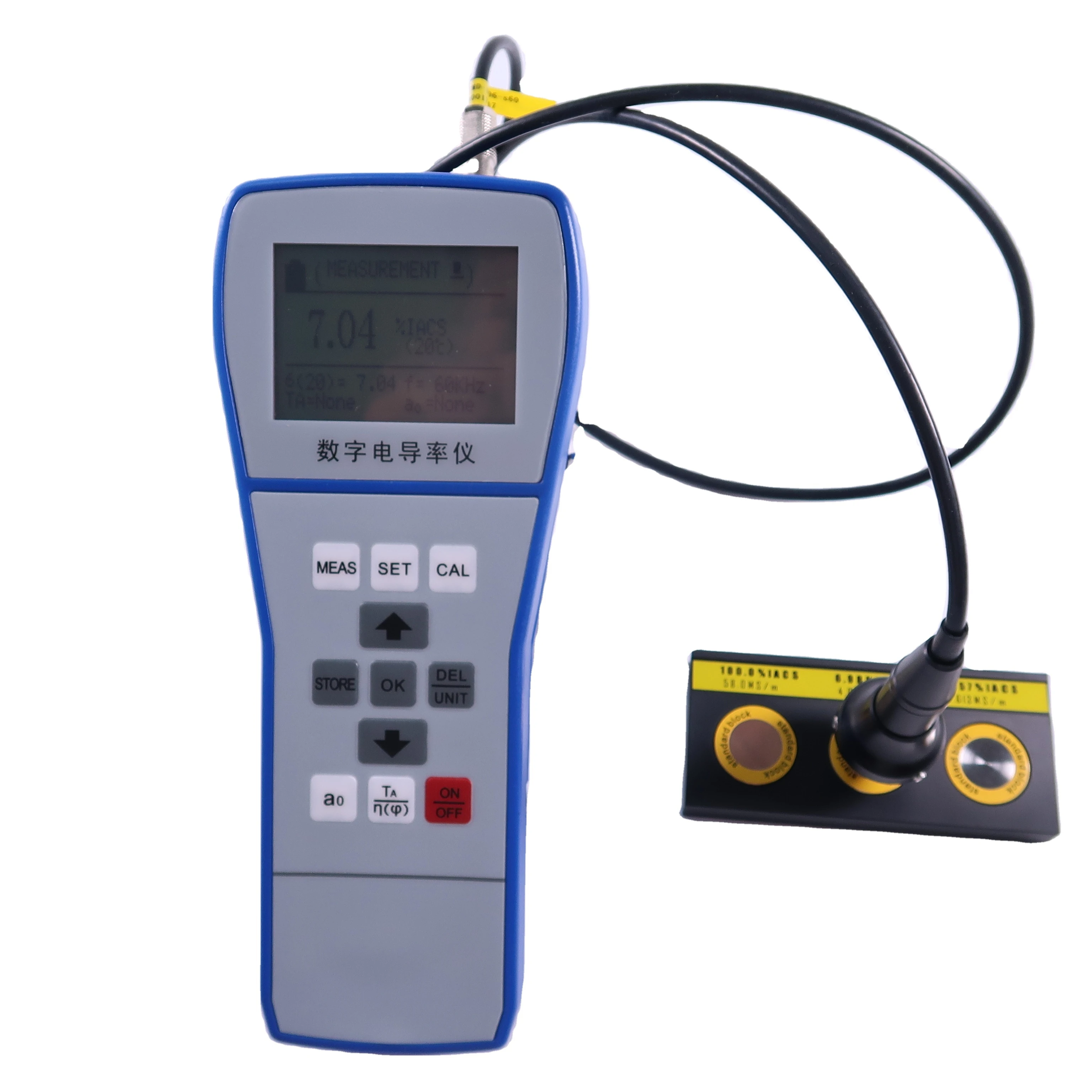 Digital Eddy Current Electrical Conductivity Meter TMD-106 for the Conductivity Measurement of Aluminum,Copper...