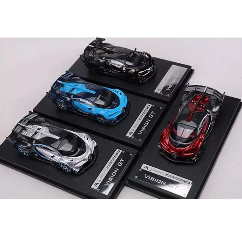 

Модель MJ 1/64: Спортивный автомобиль Vision GT, литая имитационная модель, классика, сувенир для взрослых, подарок, хобби и игрушки