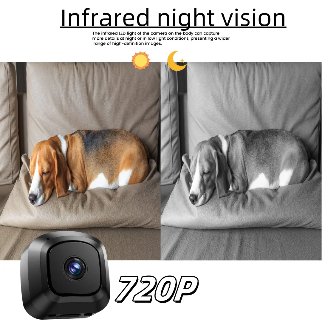 HD Wireless Security Cameras with Motion Detection, Clear Night Vision, App Alerts and Remote Viewing  for Indoors and Outdoors