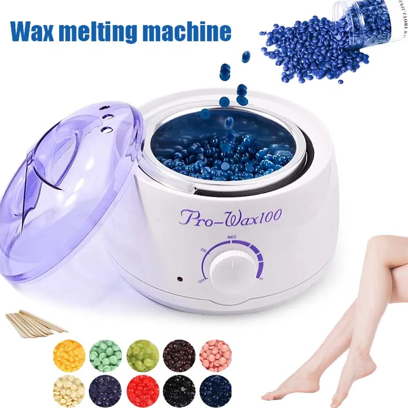 Hair Removal Wax Machine Smart Professional Wax Heater Warmer Skin Care Paraffin For Hand Foot Body Spa Wax Melting Machine