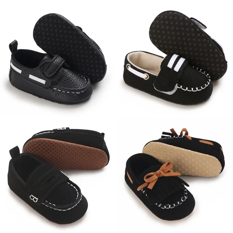 Spring and Autumn New Style 0-1 Year Old Baby Walking Shoes Soft soled Breathable Baby Shoes Fashionable and Versatile Shoes
