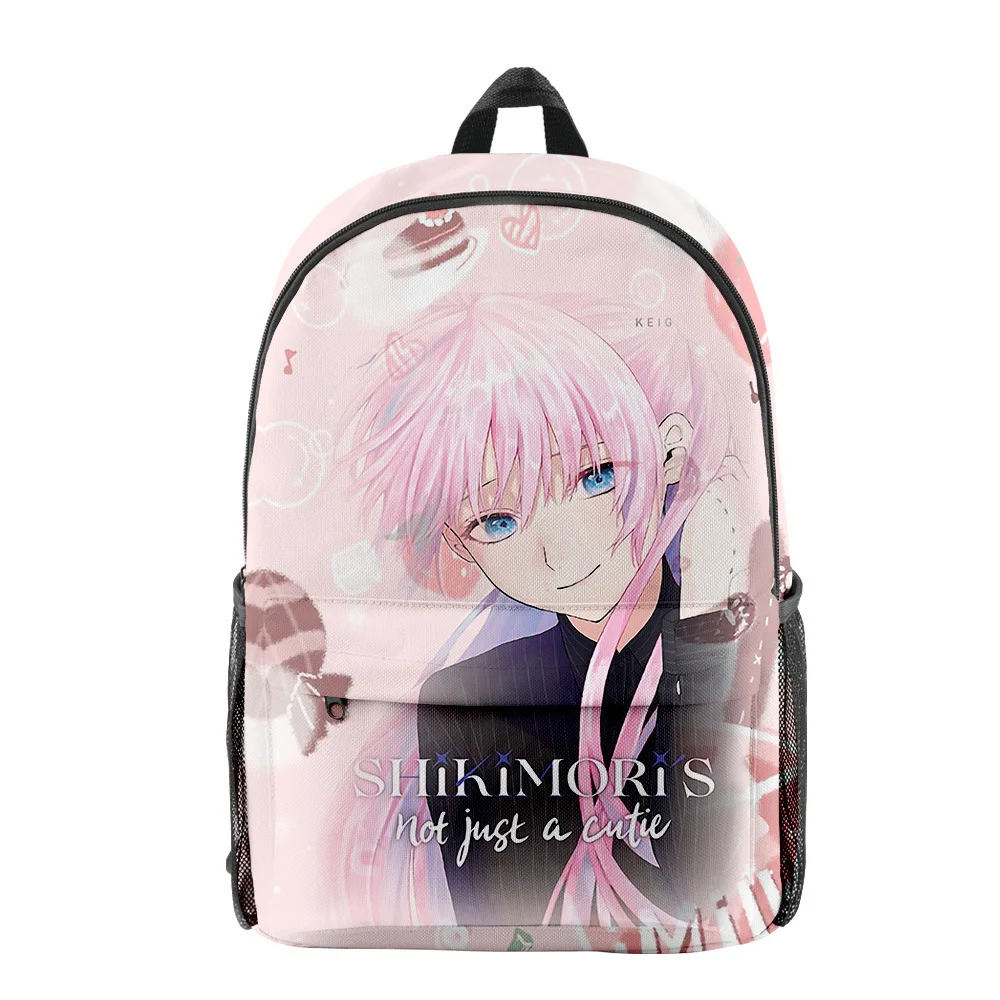 Trendy Popular Shikimori's Not Just a Cutie pupil Bookbag Notebook Backpacks 3D Print Oxford Boys/Girls Travel Backpacks