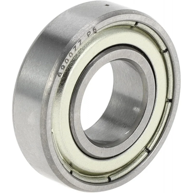 

6900ZZ Deep Groove Ball Bearings 10x22x6mm Lubricated Bearings Double Metal Seal Silver Tone Scooter Skateboard Wheel