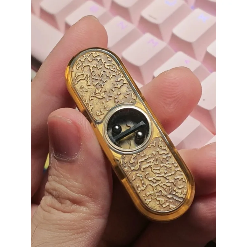 Metal Magnetic Slider Fidget Toy Portable EDC Stress Relief Pocket Gadget Adult Hand Play Sensory Decompression Toy