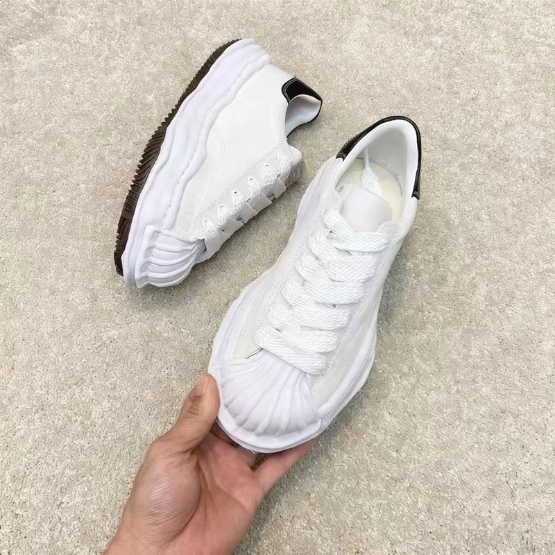 

Dissolved Shoes, Men's Shell Toe Canvas Shoes, Thick Soled Women's 2025 Spring New Casual Board Shoes, Unisex Couple Shoes