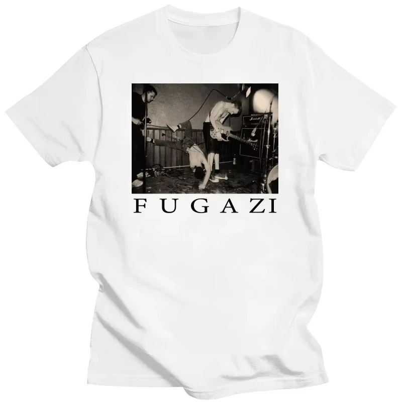 

2025 Heavyweight New FUGAZI PUNK ROCK T SHIRT MENS Size Men T-Shirt Sweatshirt Lowest Price Cotton Short Sleeve Tops Top Tee