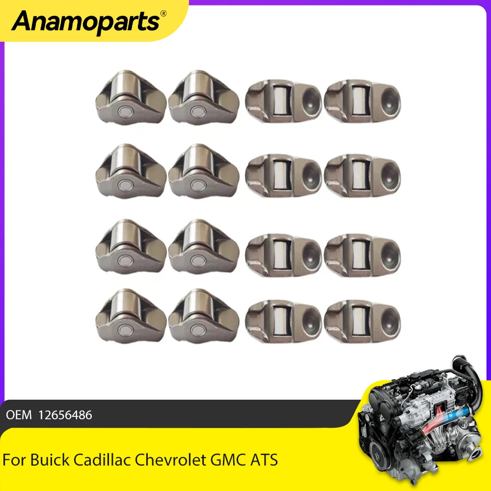 

Engine Parts 16PCS Rocker Arm fit 3.2 L For Buick Cadillac Chevrolet GMC 3.2L ATS 2008-2010 VAUXHALL OPEL 12656486