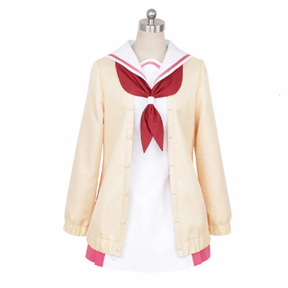 Unisex Anime Cos Michiru Inukai Cosplay Costume Halloween Uniform Custom Size