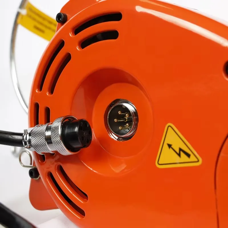 CE Factory Direct 300kg/500kg Portable Electric Cable Hoist 110v 15m/min New Condition Custom Logo Wire Rope Sling Metal 1 Year