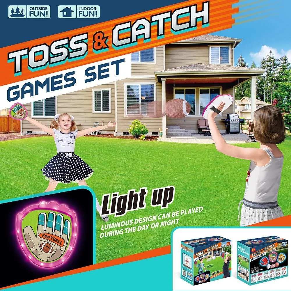 

Outdoor Sports Hand Target Game Set for Girls Parent-Child Interaction Toy Ball Towing And ching Cross-Border