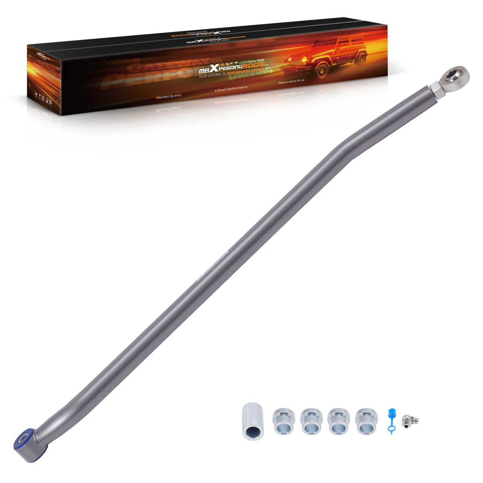 

MaXpeedingrods 0-3" Lift Front Adjustable Track Bar For Dodge Ram 2500 3500 Poly Bushing 03-13