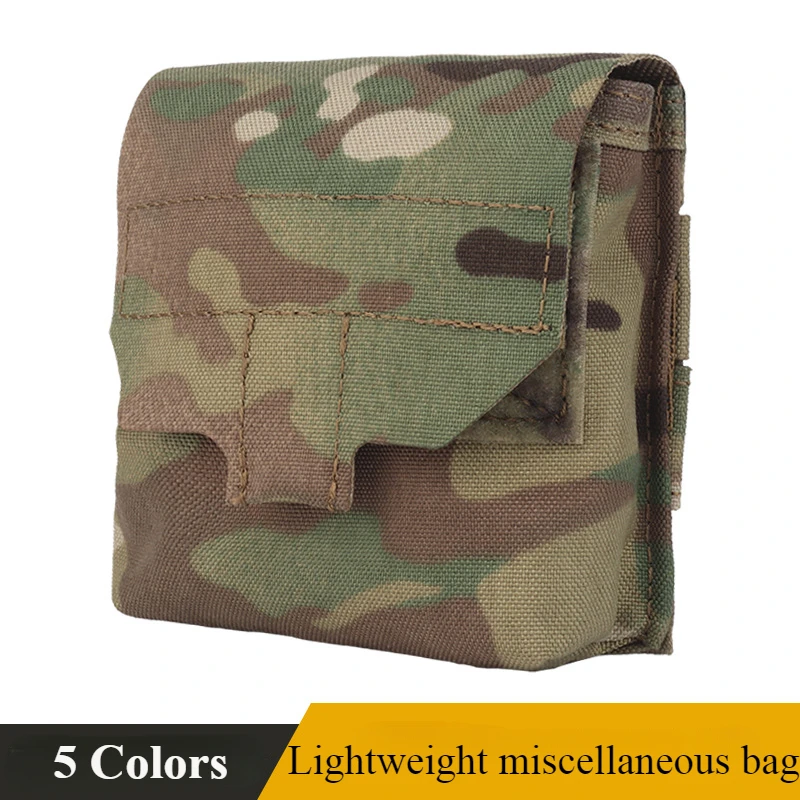 Small Micro Pouch Lightweight Utility Bag MOLLE Medical Daily Sundry Holder General Purpose GP Storage 556 9mm Airsoft