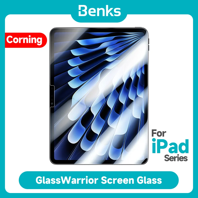 

Benks Ultra Shield Screen Protector for iPadPro 2024 Full Coverage Anti-Fingerprint Screen Protector APPLE Pencil Compatible