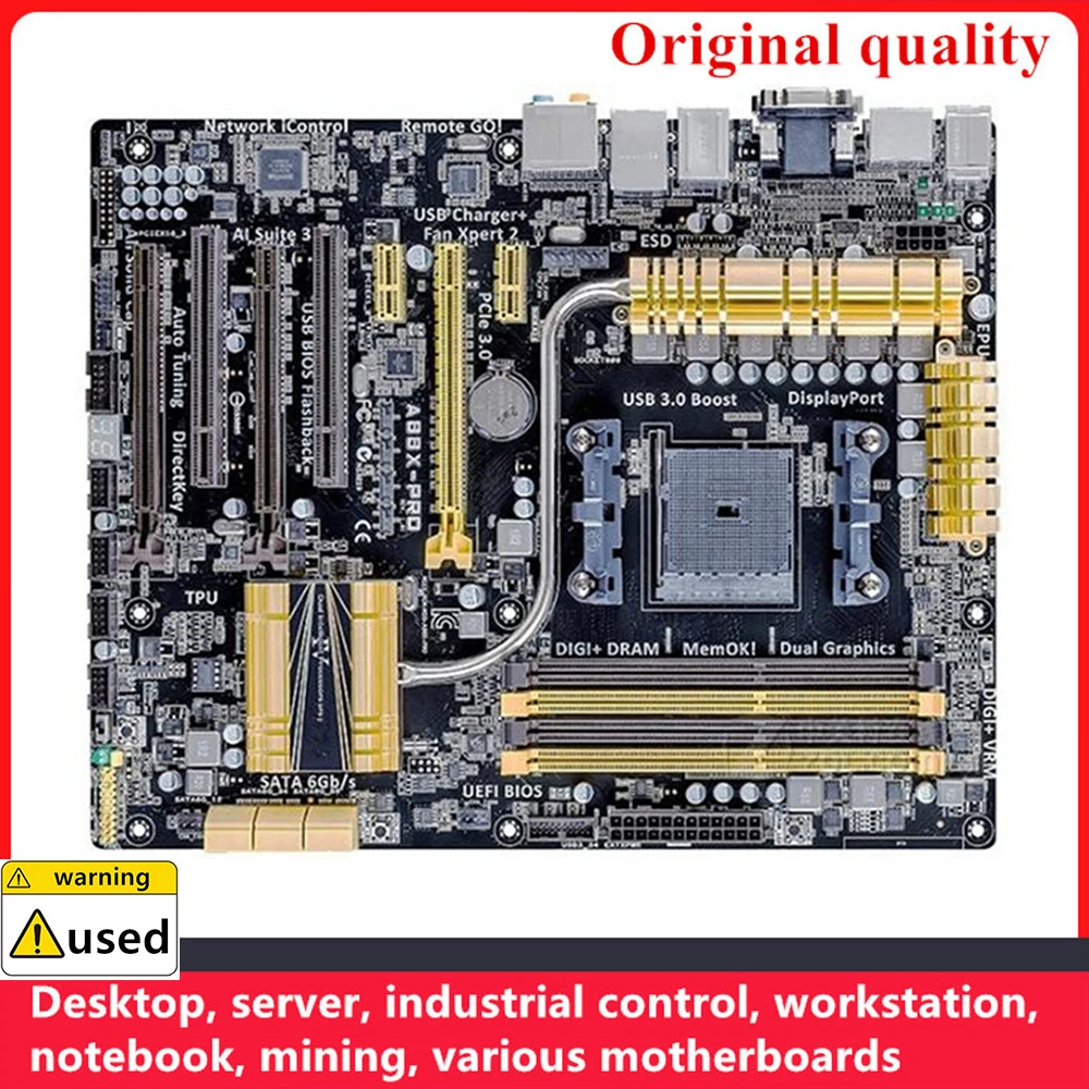 Placa-mãe para amd a88x a88x a88x a88, soquete fm2 + ddr3 64gb, sata iii, usb 3.0