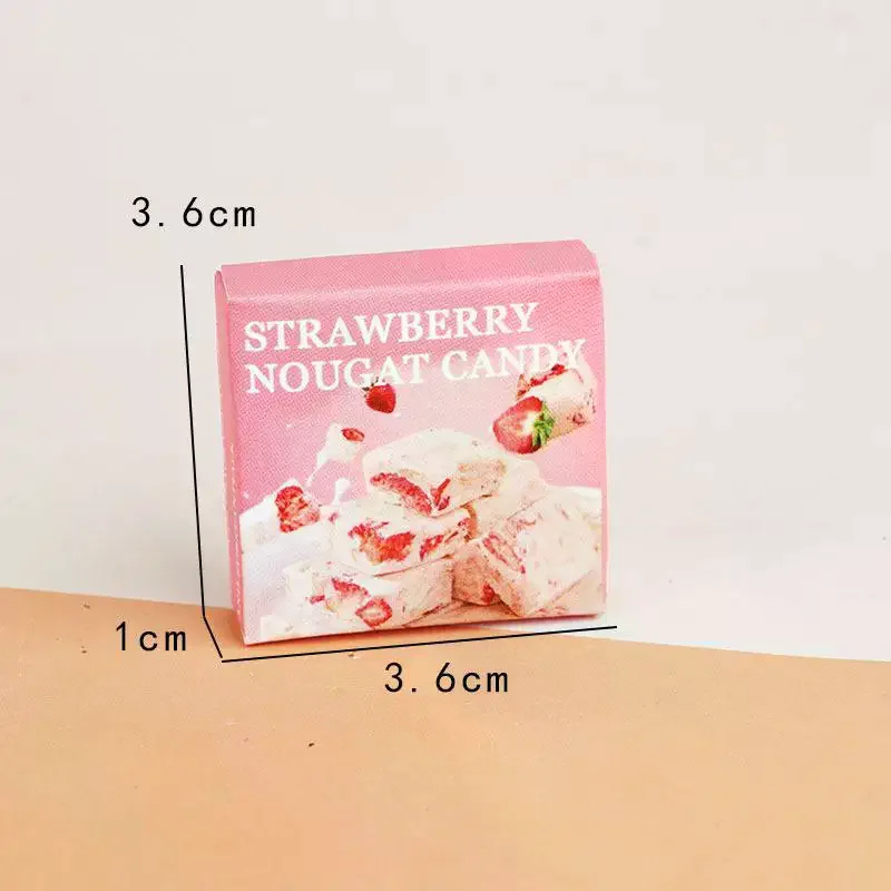 10 pièces maison de poupée Simulation Mini boîte à collation modèle maison de poupée Miniature supermarché scène décoration maison de poupées semblant jouer jouets