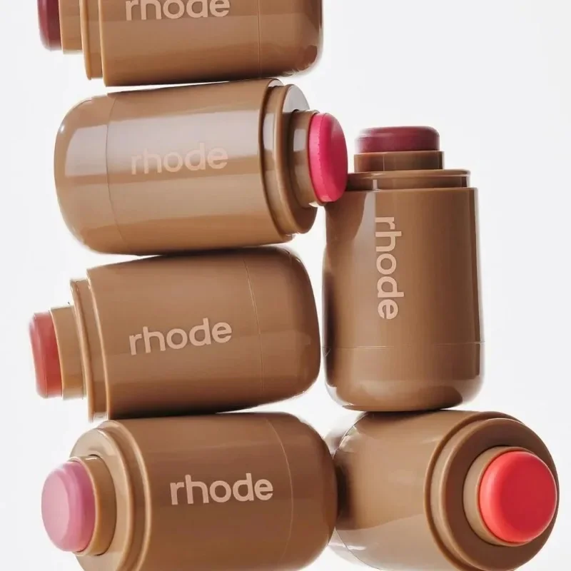 Rhode Cheek Blush Cream Blusher Stick Lip Lift Complexion Стойкий водостойкий простой оттенок Высокий пигмент Красота макияжа ins